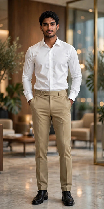 Ultra Stretch Comfort Plus Beige Pants