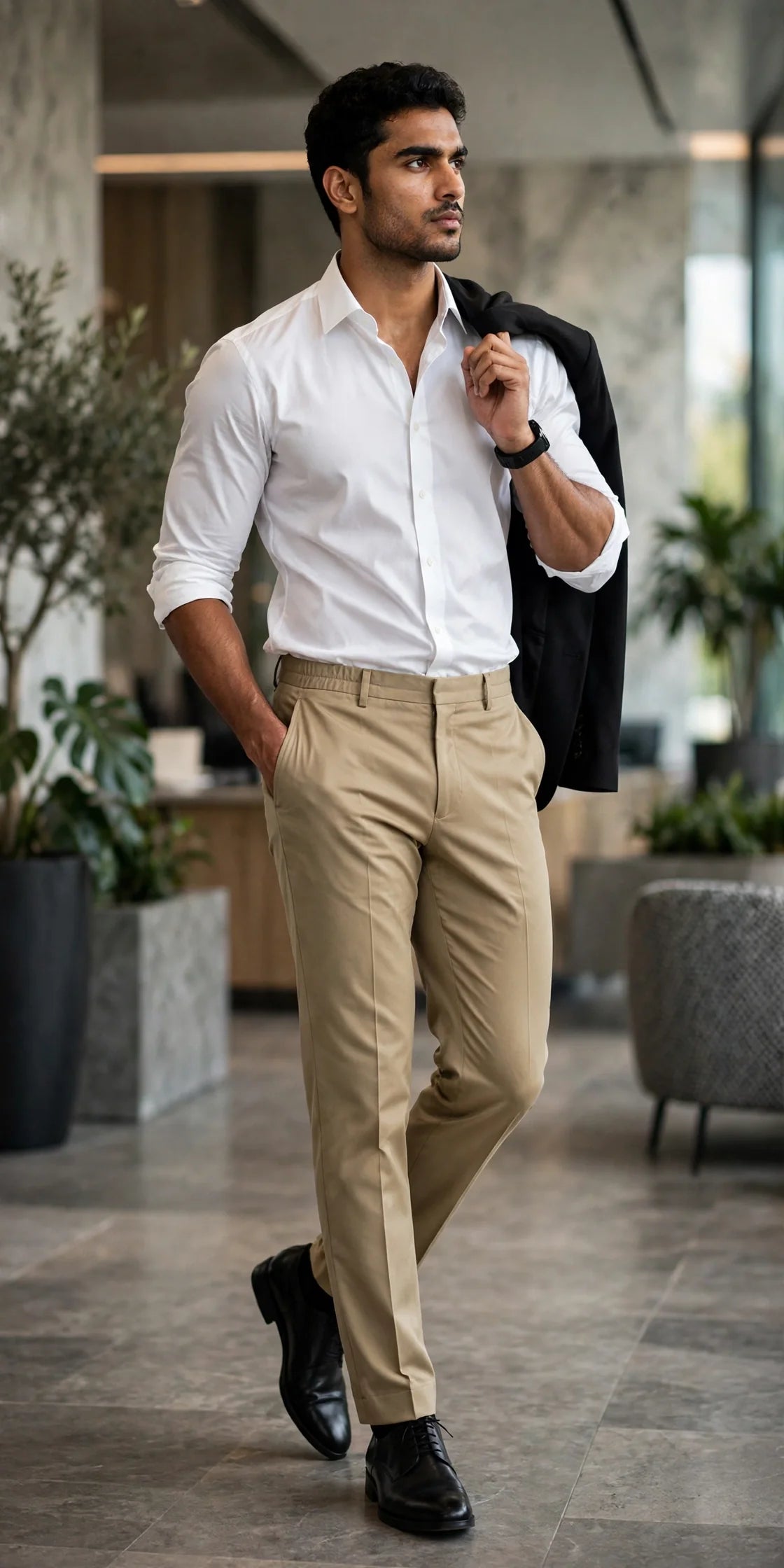 Ultra Stretch Comfort Plus Beige Pants