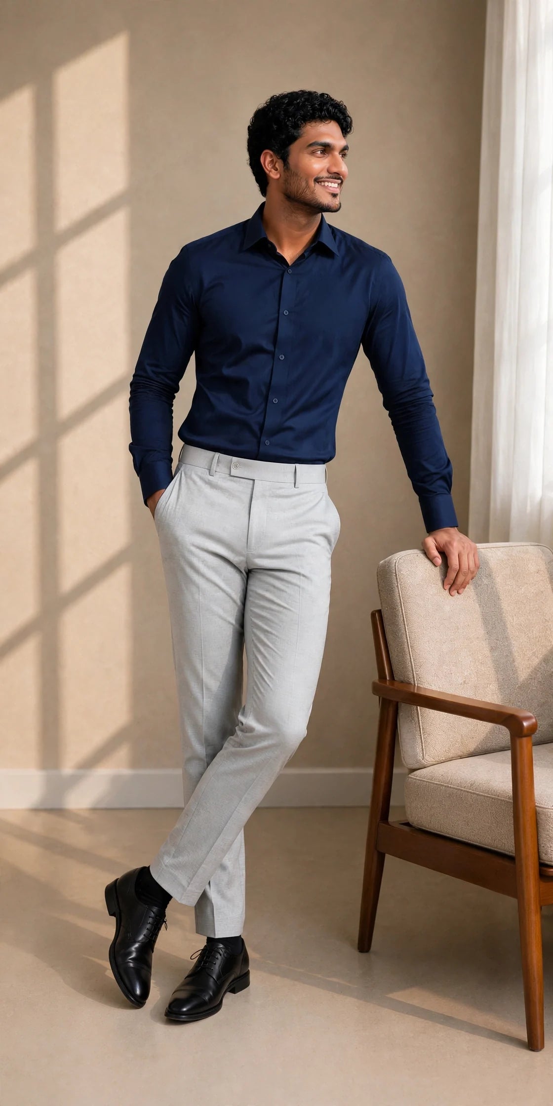 FlexiFit Smart Ease Grey Pants