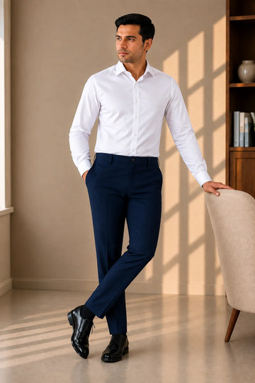 Ultra Stretch Power Move Navy Blue Pants